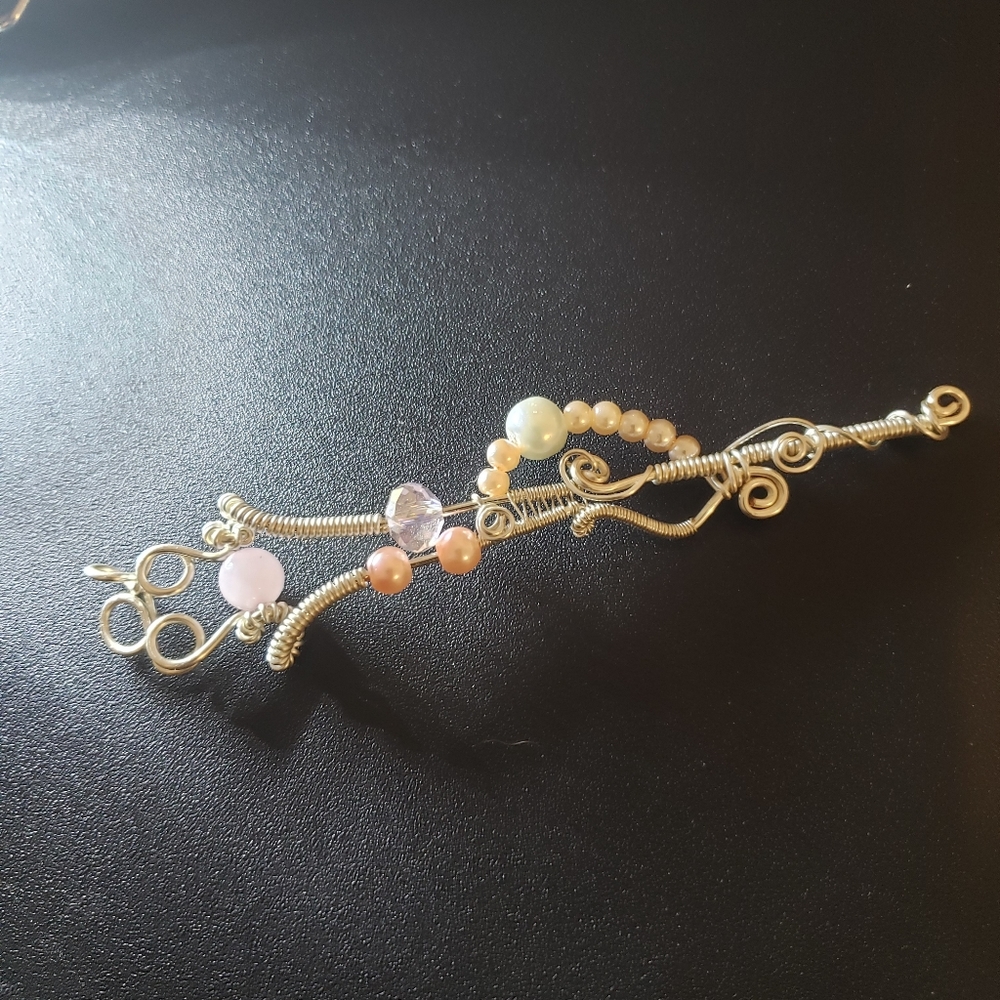 Skeleton Key Pendant Wand
